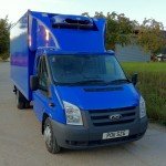 Refrigerated Blue Van Box Body