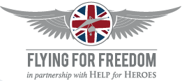 Flying For Freedom in partnership with Help for Heroes - Logo