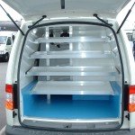 Shelving and Racking for Refrigerated Vehicle Conversion