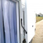 Refrigerated Vehicle Conversion with Pallet Width Side Freezer Door