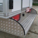 Fixed and Fold out Steps for Refrigerated Vehicle Conversion