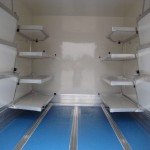 Shelving and Racking for Refrigerated Vehicle Conversion