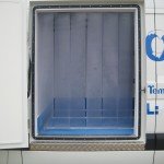 Refrigerated Vehicle Conversion with Pallet Width Side Freezer Door